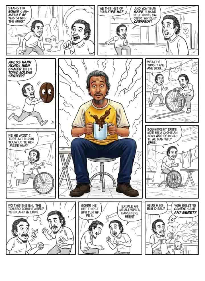 color subject stepping out of black and white comic strip