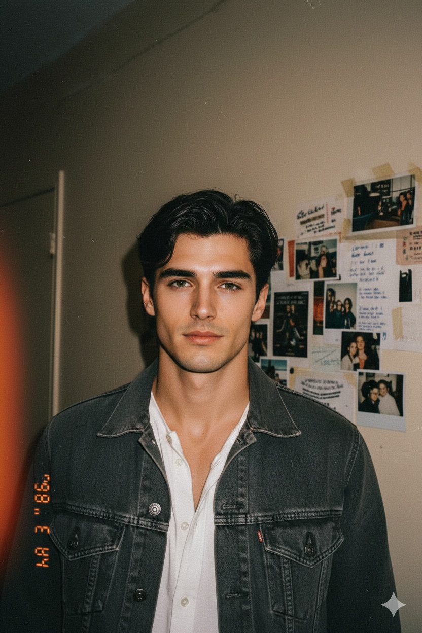 AI prompt generated image - 90s flash snapshot