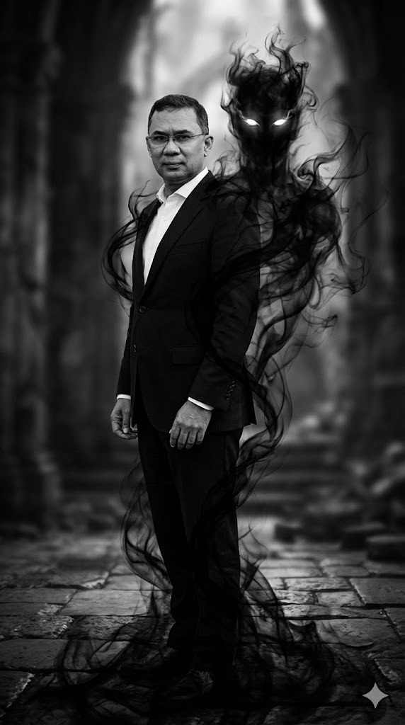 dark cinematic ghost fantasy smoke entity