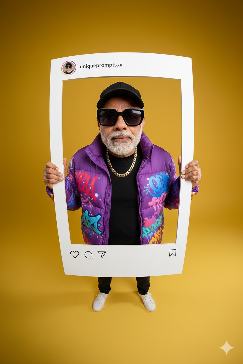 breaking out of Instagram post frame fisheye