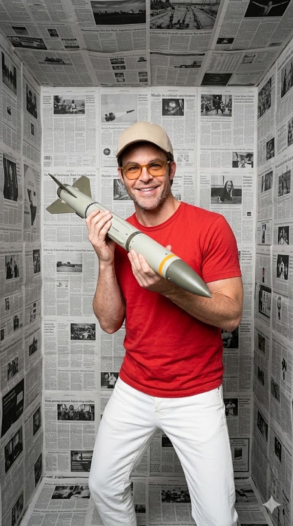 editorial portrait newspaper room box