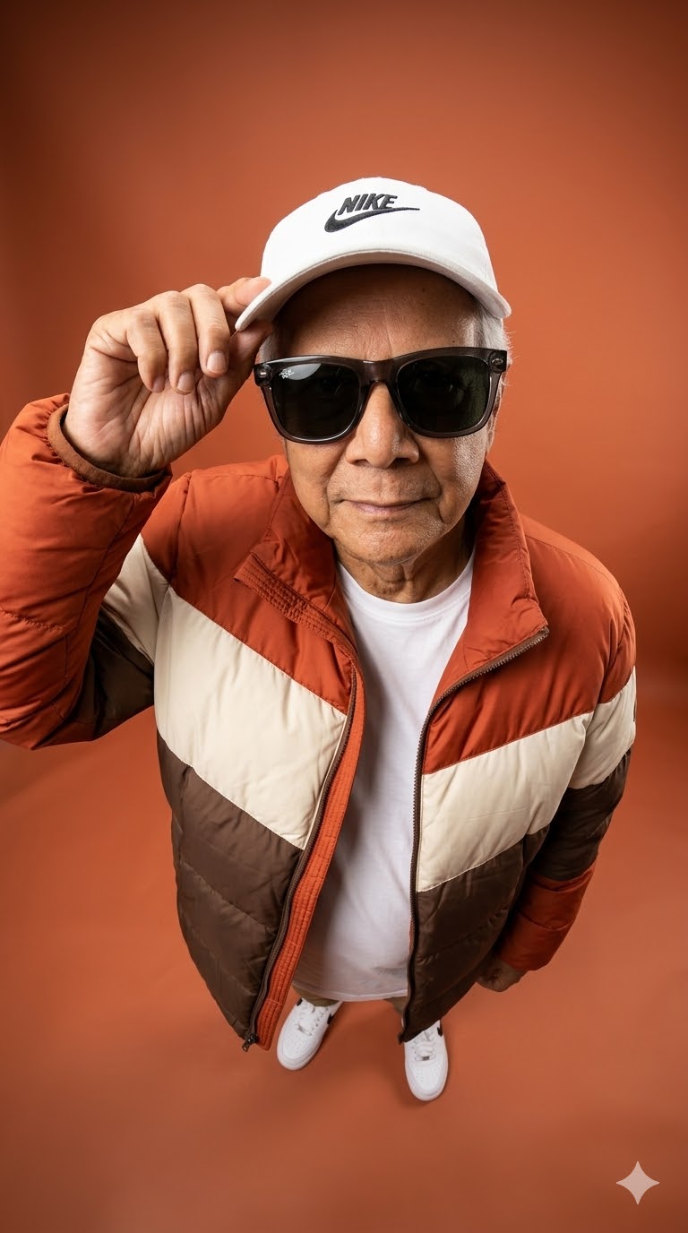 ultra wide fisheye top down puffer jacket