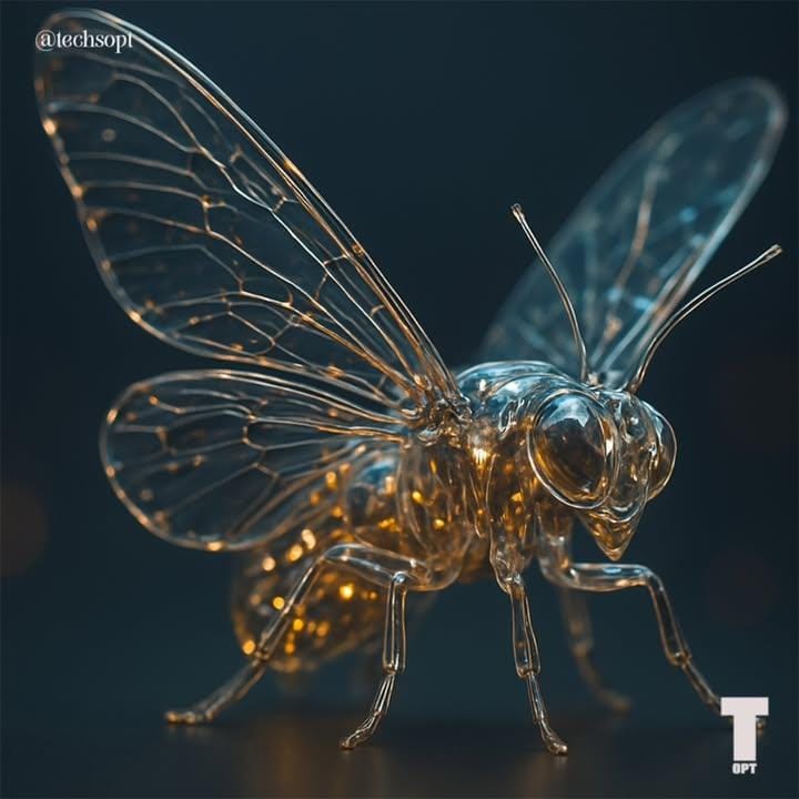 Cybernetic Emoji transparent exoskeleton