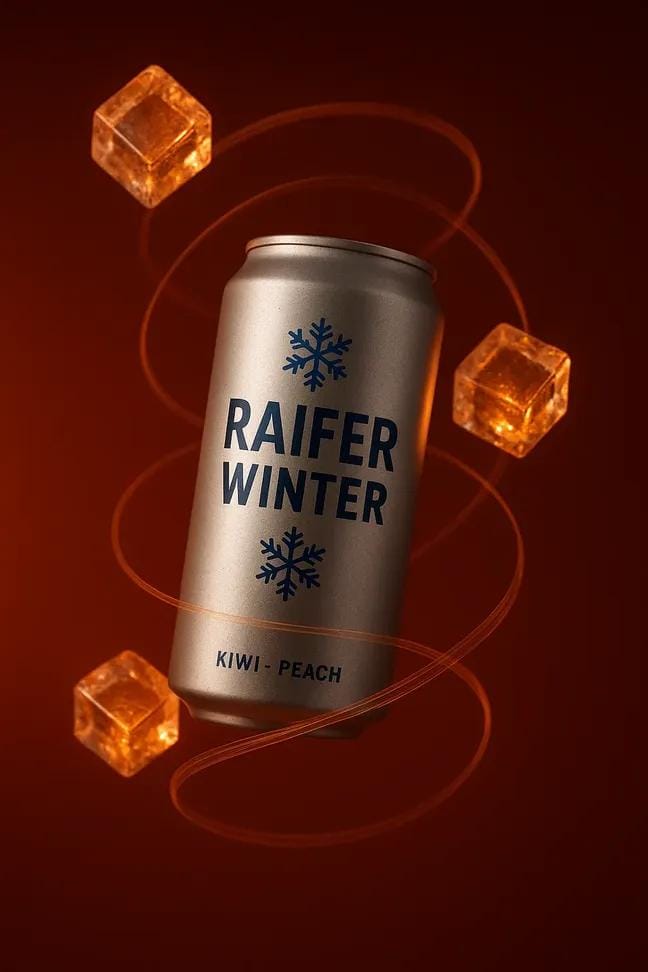 Shower gel bottle on stone in moss